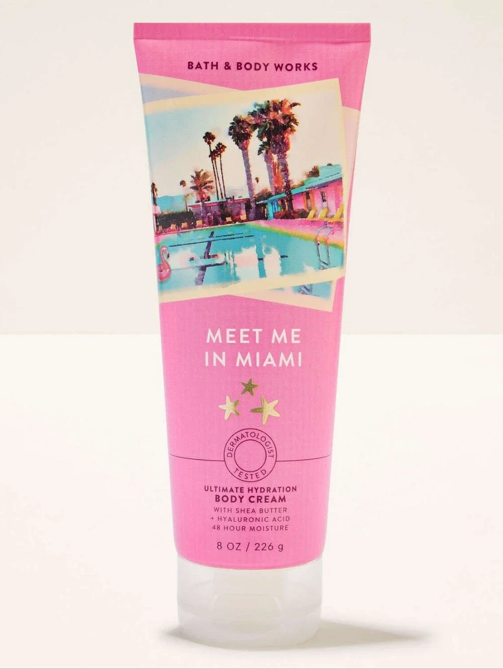 Bath & Body Works Body Cream Meet Me in Miami Pink